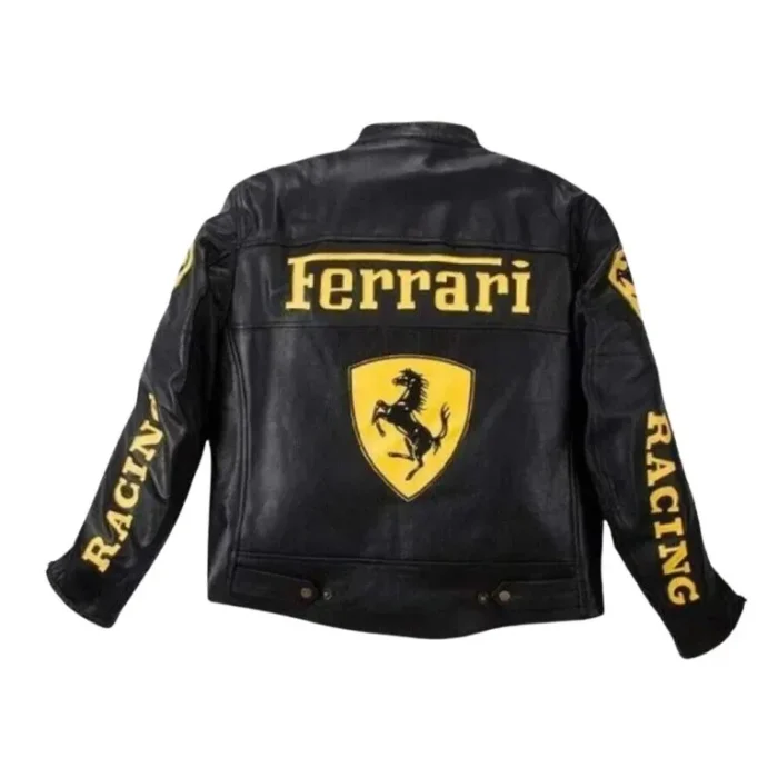 Ferrari Racing Leather Jacket