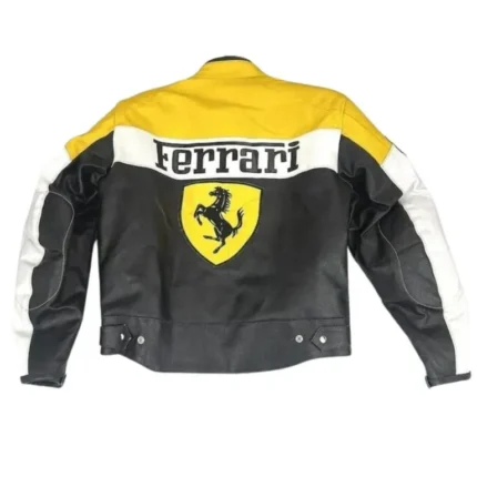 Ferrari Racing Leather Jacket