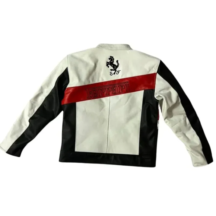 Ferrari Racing Leather Jacket