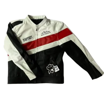 Ferrari Racing Leather Jacket