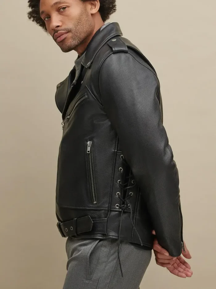 Finn Leather Rider Jacket with Thinsulate Lining