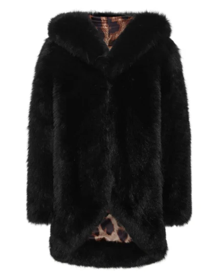 Fox Fur Oversize Jacket