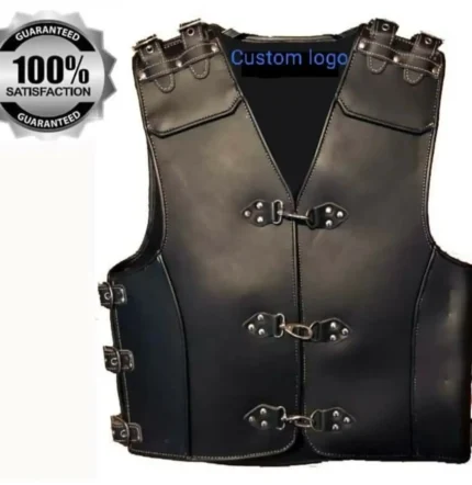 Harley Davidson Buckle Leather Vest