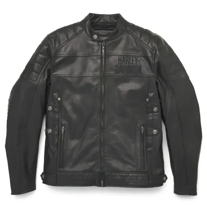 Harley Davidson Men’s Fremont Triple-Vent System Leather Jacket