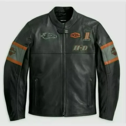 Harley Davidson Men’s Screaming Eagle Leather Jacket