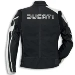 Historical Ducati 77 Leather Jacket Black & White