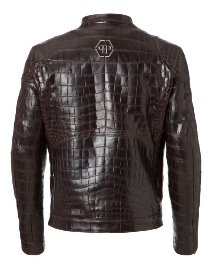 Leather Bomber "Jeffrey"