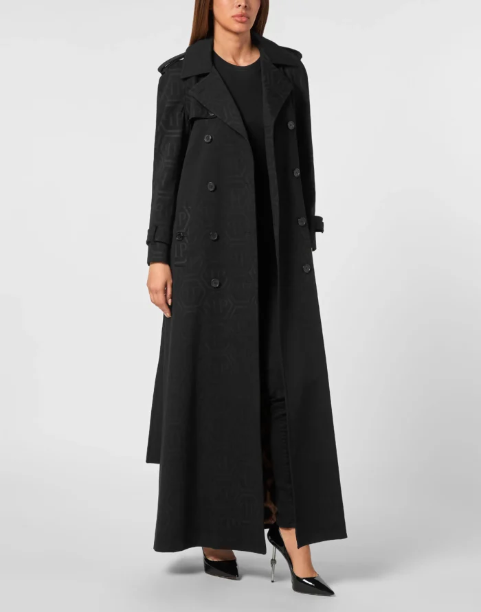 Long Trench Coat Monogram