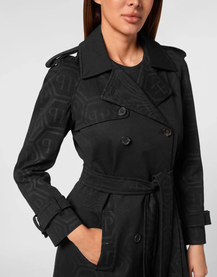 Long Trench Coat Monogram