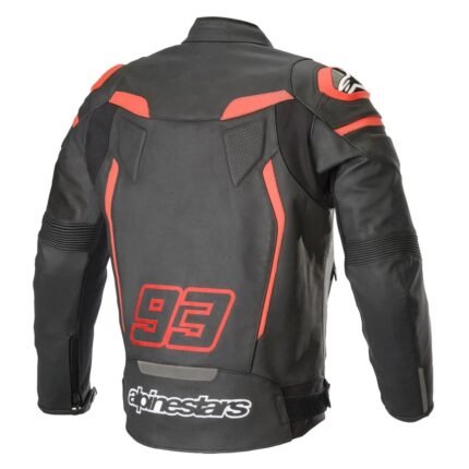MM93 TWIN RING LEATHER JACKET