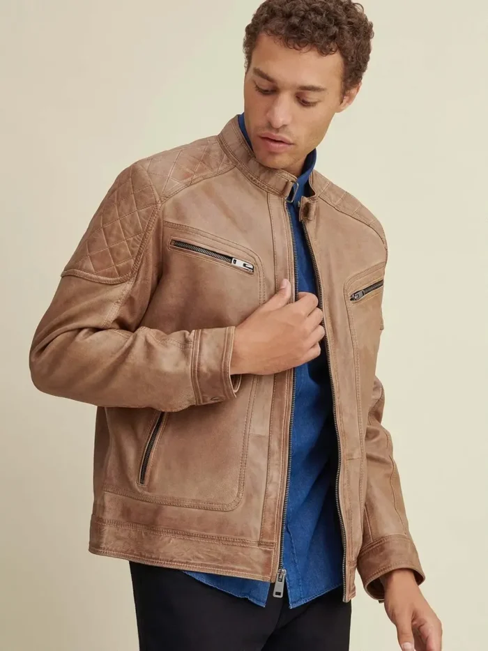 Mason Quilted Leather Jacket