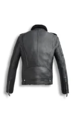 Men Black Voyager Leather Jacket