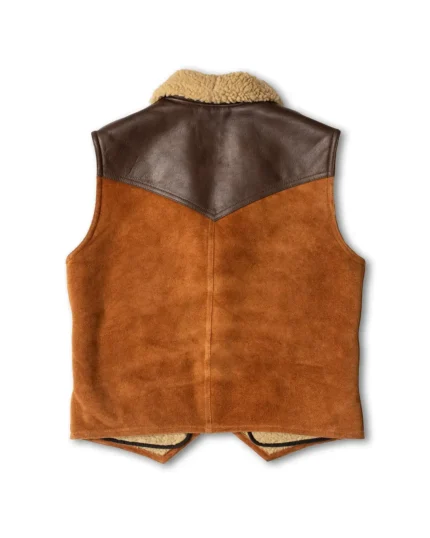 Mens Robert Leather Vest