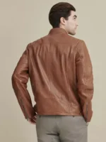 Moto Stylish Sheep Leather Jacket