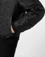 Nylon Jacquard Bomber Monogram