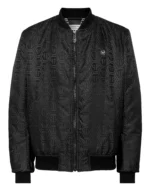 Nylon Jacquard Bomber Monogram