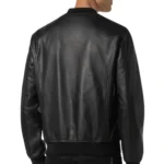 PHILIPP PLEIN LEATHER BOMBER BILLY JACKET