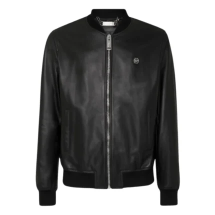 PHILIPP PLEIN NYLON BOMBER JACKET