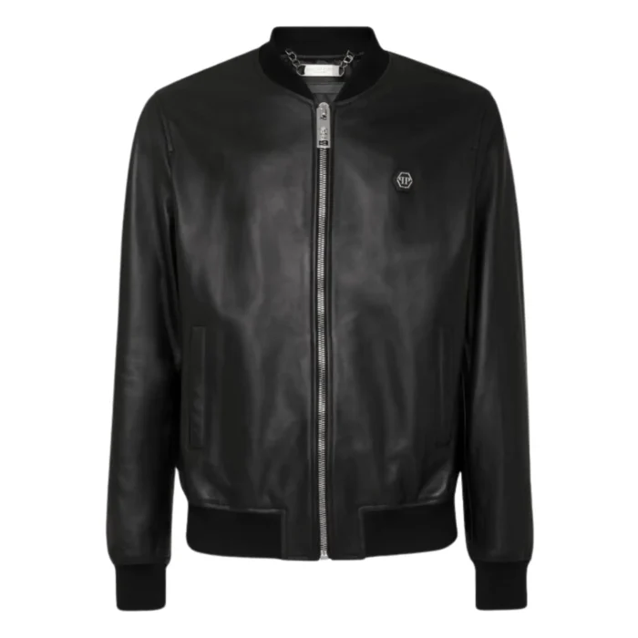 PHILIPP PLEIN NYLON BOMBER JACKET