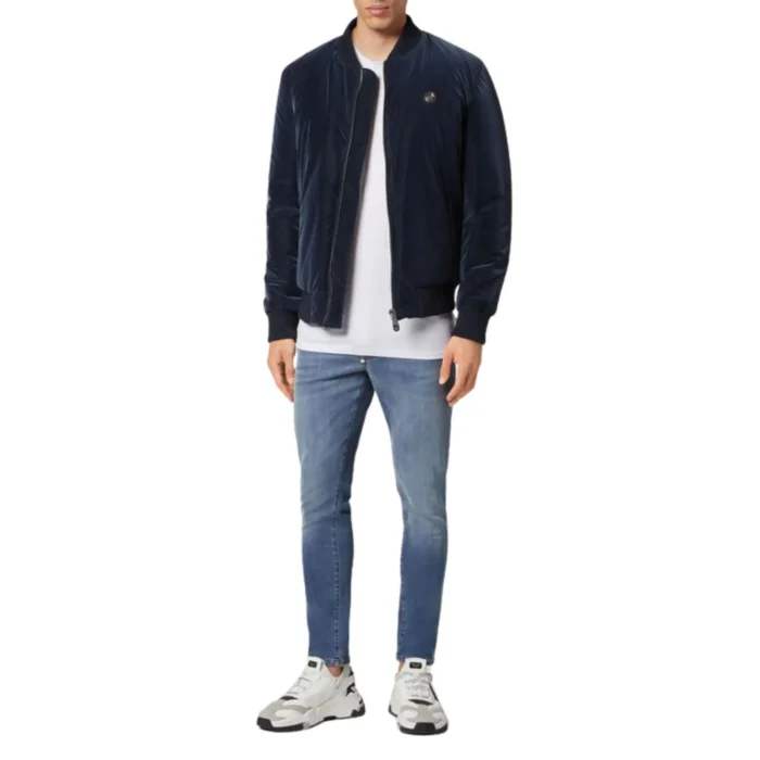 PHILIPP PLEIN NYLON BOMBER JACKET