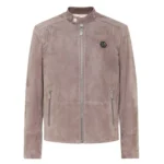PHILIPP PLEIN SUEDE PADDED JACKET