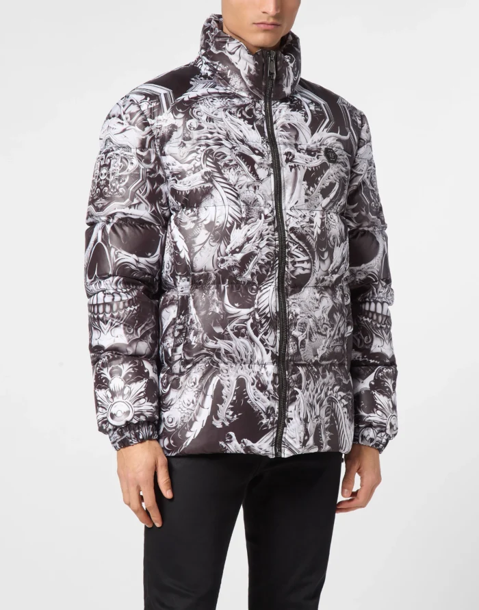 Padded Jacket Skull