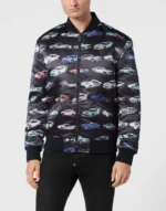 Satin Bomber Jacket LS Cars Racing