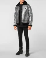 Shearling Python Jacket