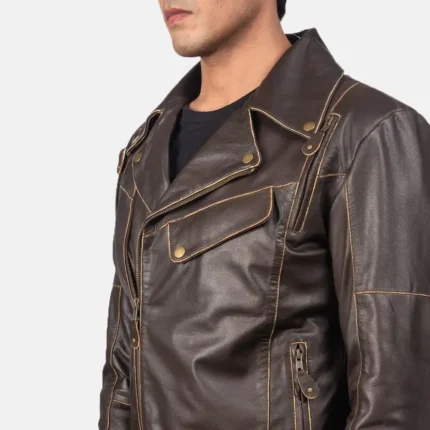 Vincent Leather Biker Jacket