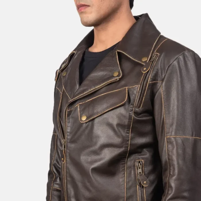 Vincent Leather Biker Jacket