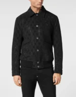 Wool Bomber LS Monogram