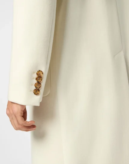 Wool/Cashmere Coat LS