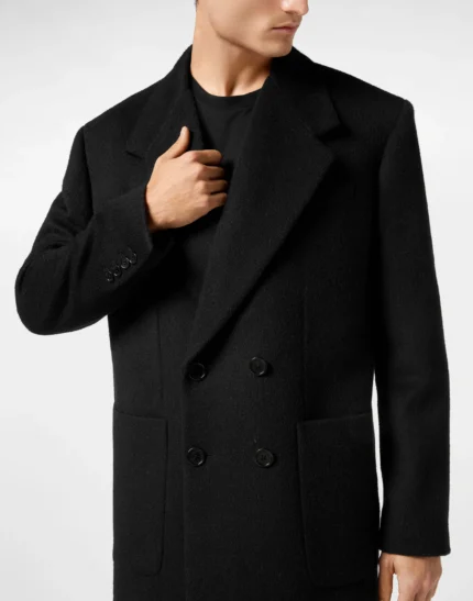 Wool/Cashmere Coat LS