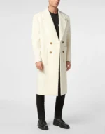 Wool/Cashmere Coat LS
