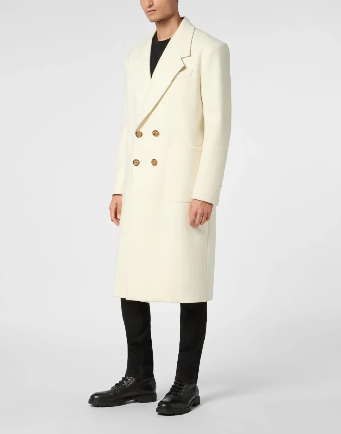 Wool/Cashmere Coat LS