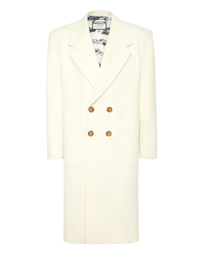 Wool/Cashmere Coat LS