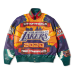 X Lakers 2020 Bomber Jacket Purple