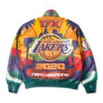 X Lakers 2020 Bomber Jacket Purple