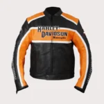 Harley Davidson Classic Cruiser Motorbike Leather Jacket