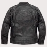 H-D Mens Motorcycle Leather Jacket