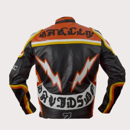 Mickey Rourke Harley Davidson Marlboro Men Jacket