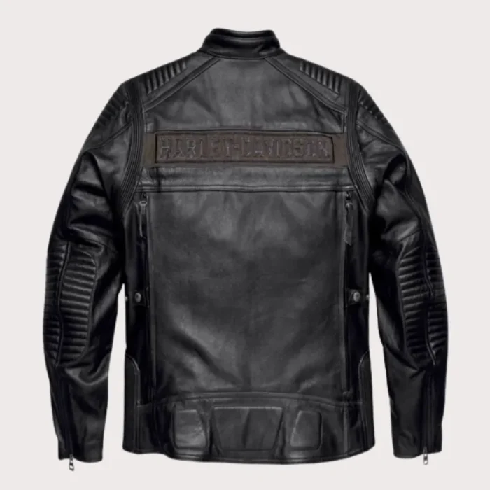 Harley Davidson Men Asylum Leather Motorcycle Jacket