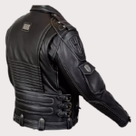 Black Harley Davidson Biker Leather Jacket