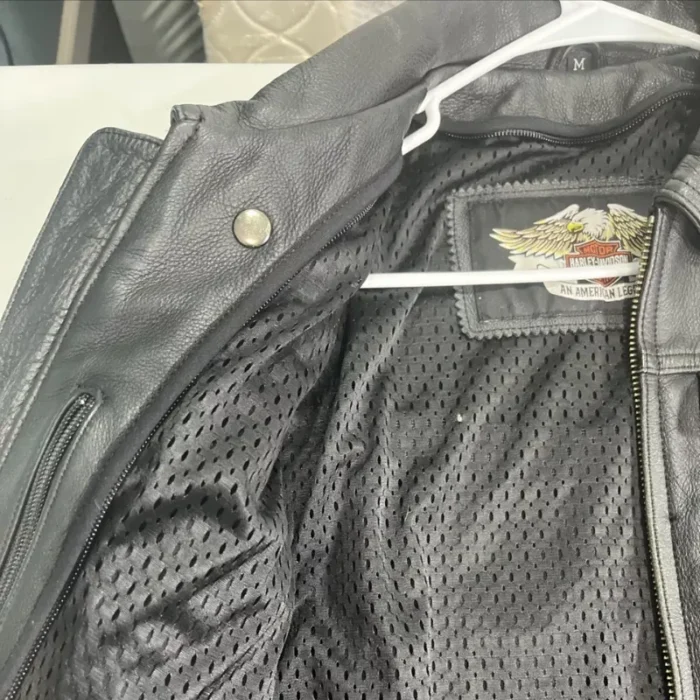 Harley Davidson Motorcycle Black Riding Jacket