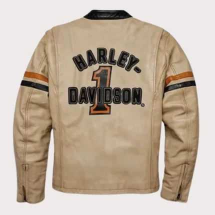 Harley Davidson Men Racing Leather Jacket