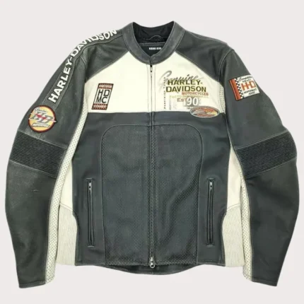 Harley Davidson Men Regulator Perforated Jacket