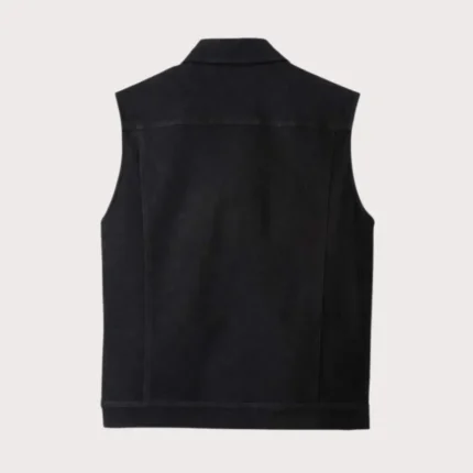 Harley-Davidson Men’s Black Denim Vest