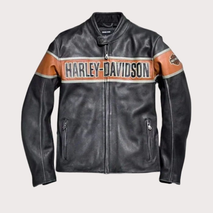 Harley Davidson Men’s Victory Lane Leather Jacket