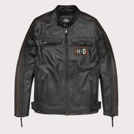 Harley Davidson Mens Motorcycle Leather Jacket