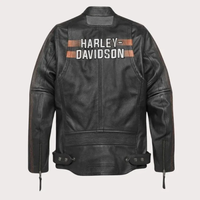 Harley Davidson Mens Motorcycle Leather Jacket